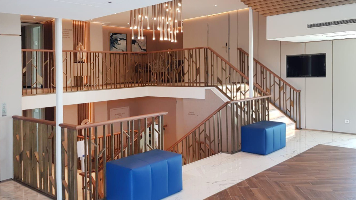 Lady Diletta Foyer / Foto: Plantours Kreuzfahrten Lady Diletta Foyer / Foto: Plantours Kreuzfahrten