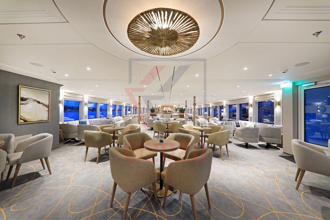 Tintoretto Lounge und Bar MS Lady Diletta Gesamtansicht Tintoretto Lounge und Bar MS Lady Diletta Gesamtansicht