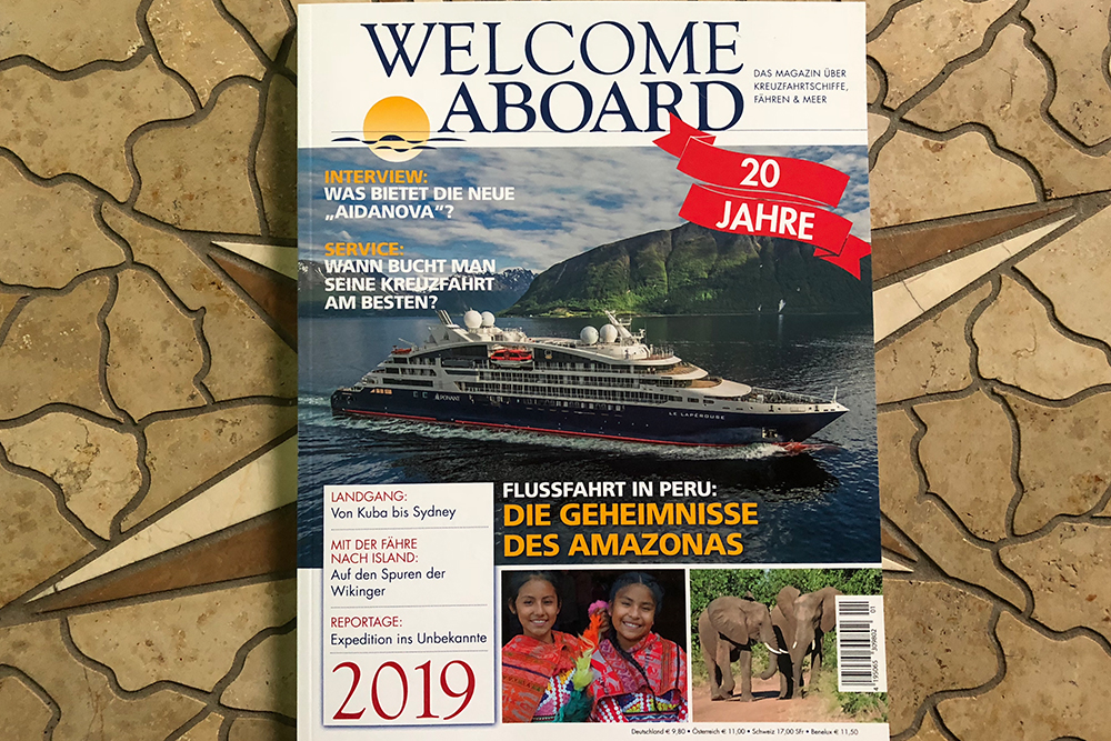 Welcome Aboard Cover 2019 Welcome Aboard Cover 2019