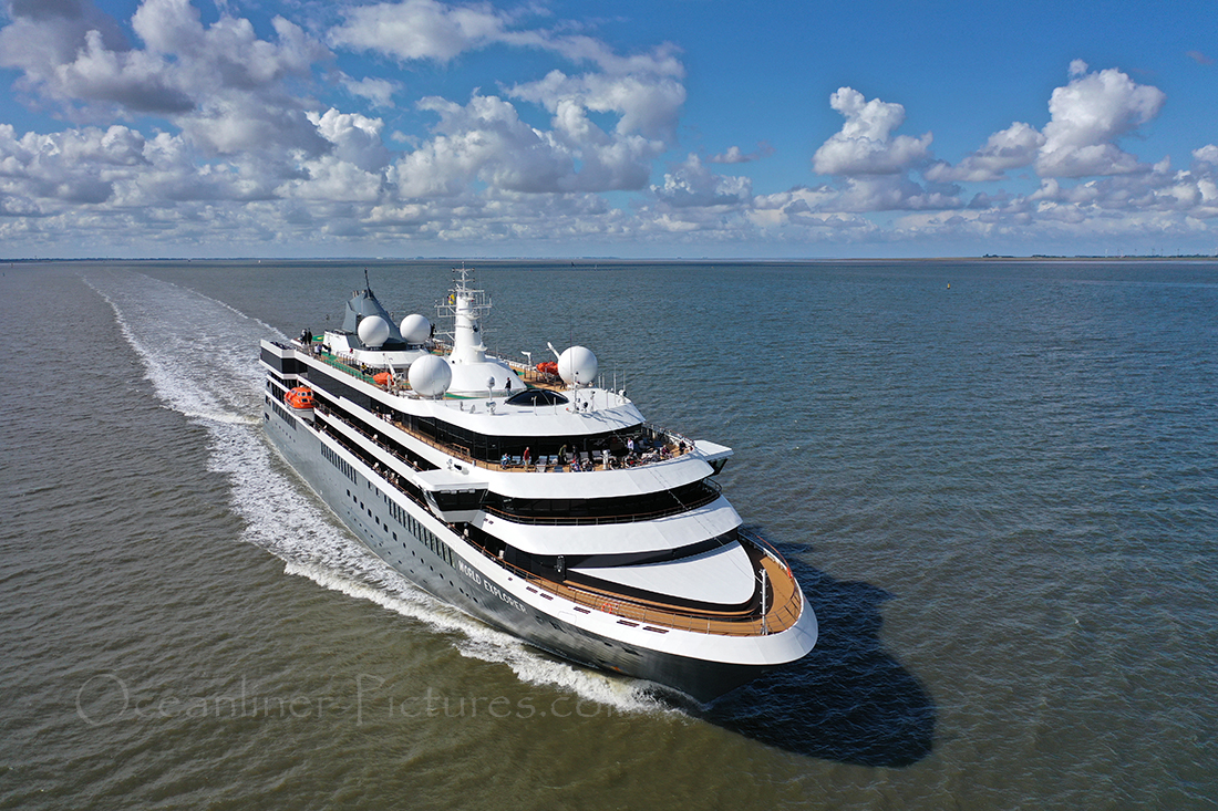 World Explorer mit Schottel Pump Jet Antrieb World Explorer mit Schottel Pump Jet Antrieb